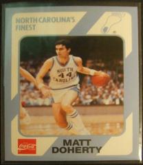 Matt Doherty #129 Basketball Cards 1989 Collegiate Collection North Carolina Prices