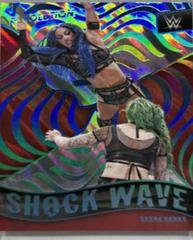 Sasha Banks [Lava] Wrestling Cards 2022 Panini Revolution WWE Shock Wave Prices