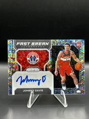 Johnny Davis #FBR-JDW Basketball Cards 2022 Panini Prizm Fast Break Rookie Autographs Prices