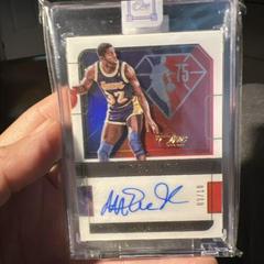 Magic Johnson [Gold] Basketball Cards 2021 Panini One and One 75th Team Signatures Prices