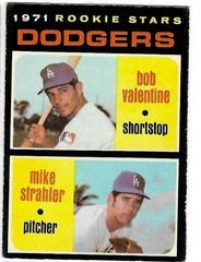 Dodger Rookies [B. Valentine, M. Strahler] Baseball Cards 1971 O Pee Chee Prices