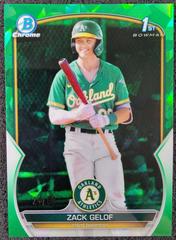 Zack Gelof [Sapphire Green] #BCP-1 Baseball Cards 2023 Bowman Chrome Prospects Prices