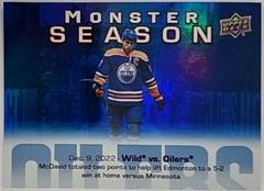 Connor McDavid #MS-28 Hockey Cards 2023 Upper Deck Monster Season Prices