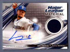 Luis Castillo #MLMA-LC Baseball Cards 2023 Topps Update Major League Material Autographs Prices