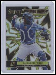 Salvador Perez #LS-20 Baseball Cards 2022 Panini Select Lightning Strikes Prices