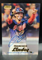 Francisco Lindor [Gold Foil] #SCA-FL Baseball Cards 2017 Stadium Club Autographs Prices