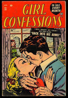 Girl Confessions #25 (1953) Comic Books Girl Confessions