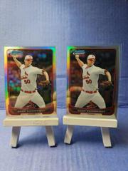 Adam Wainwright [Orange Refractor] #191 Baseball Cards 2012 Bowman Chrome Prices
