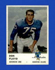 Don Floyd Football Cards 1961 Fleer Prices