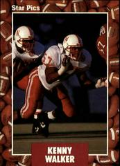 Kenny Walker #23 Football Cards 1991 Star Pics Prices