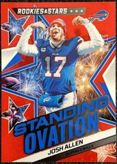 Josh Allen [Red Blue] Football Cards 2022 Panini Rookies & Stars Standing Ovation Prices