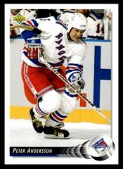 Peter Andersson Hockey Cards 1992 Upper Deck Prices