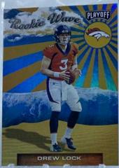 Drew Lock #4 Football Cards 2019 Panini Playoff Rookie Wave Prices