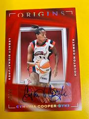 Cynthia Cooper Dyke [Red] Basketball Cards 2023 Panini Origins WNBA Legacy Signatures Prices