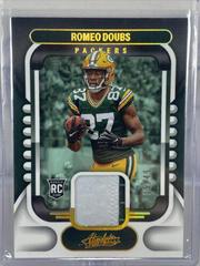 Romeo Doubs [Gold] Football Cards 2022 Panini Absolute Rookie Materials Prices