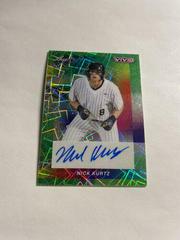 Nick Kurtz [Green Laser] #BA-NK1 Baseball Cards 2023 Leaf Vivid Autograph Prices