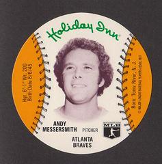 Andy Messersmith Baseball Cards 1977 Holiday Inn Discs Prices