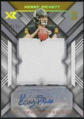 Kenny Pickett [White] Football Cards 2022 Panini XR Rookie XL Swatch Autographs Prices