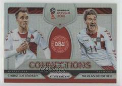 Christian Eriksen, Nicklas Bendtner Soccer Cards 2018 Panini Prizm World Cup Connections Prices