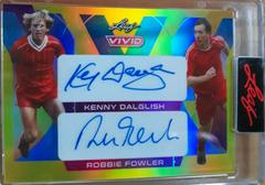 Kenny Dalglish , Robbie Fowler #DA-46 Soccer Cards 2022 Leaf Vivid Dual Autographs Prices