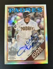 Juan Soto #88CA-JS Baseball Cards 2023 Topps Chrome Update 1988 Autographs Prices