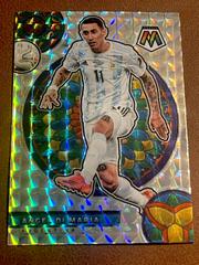 Angel Di Maria #21 Soccer Cards 2021 Panini Mosaic Road to FIFA World Cup Stained Glass Prices
