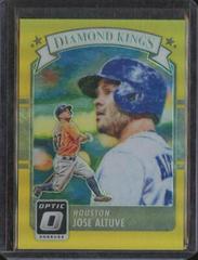 Jose Altuve [Gold] Baseball Cards 2016 Panini Donruss Optic Prices