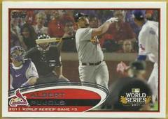 Albert Pujols Baseball Cards 2012 Topps Prices