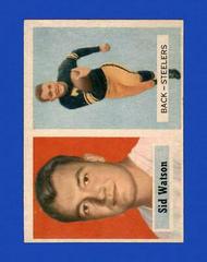 Sid Watson Football Cards 1957 Topps Prices