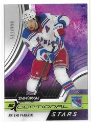 Artemi Panarin Hockey Cards 2021 Upper Deck Synergy Exceptional Stars Prices