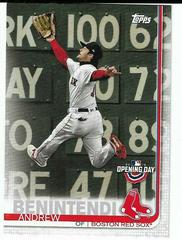 Andrew Benintendi #35 Baseball Cards 2019 Topps Opening Day Prices