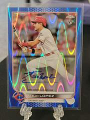 Alejo Lopez [Blue RayWave] #RA-AL Baseball Cards 2022 Topps Chrome Rookie Autographs Prices