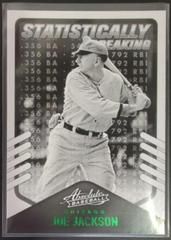 Joe Jackson [Retail Green] #SS-1 Baseball Cards 2022 Panini Absolute Statistically Speaking Prices