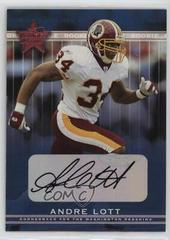 Andre Lott [Autograph] #131 Football Cards 2002 Leaf Rookies & Stars Prices