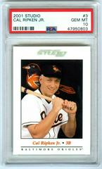 Cal Ripken Jr. #3 Baseball Cards 2001 Studio Prices