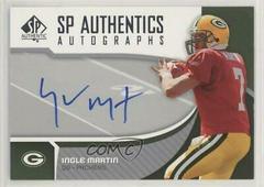 Ingle Martin #SP-IM Football Cards 2006 SP Authentic Autographs Prices