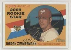 Jordan Zimmermann #703 Baseball Cards 2009 Topps Heritage Prices