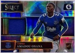 Amadou Onana #SM-AOA Soccer Cards 2022 Panini Select Premier League Memorabilia Prices