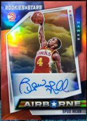Spud Webb [Red] Basketball Cards 2021 Panini Chronicles Airborne Signatures Prices