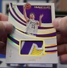 Austin Reaves [Patch Autograph Gold] Basketball Cards 2021 Panini Immaculate Collection Prices