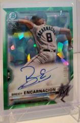 Breidy Encarnacion [Green Refractor] Baseball Cards 2021 Bowman Sapphire Autographs Prices