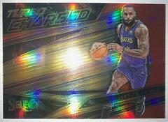 LeBron James [Red] Basketball Cards 2022 Panini Select Turbo Charged Prices