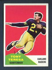 Tony Teresa #27 Football Cards 1960 Fleer Prices