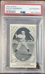 Ralph Shinners [Hand Cut] Baseball Cards 1922 W573 Prices