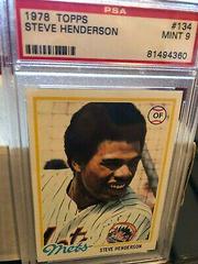Steve Henderson #134 Baseball Cards 1978 Topps Prices
