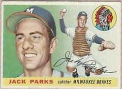 Jack Parks #23 Baseball Cards 1955 Topps Prices