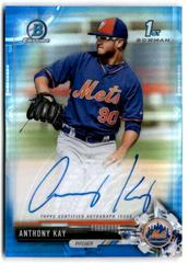 Anthony Kay [Blue Mojo] #CPA-AK Baseball Cards 2017 Bowman Chrome Prospects Autographs Prices