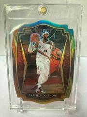 Carmelo Anthony [Tie Dye Prizm Die Cut] Basketball Cards 2020 Panini Select Prices