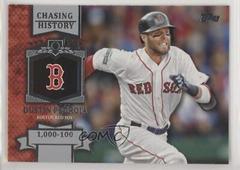Dustin Pedroia [Holofoil] #CH-75 Baseball Cards 2013 Topps Chasing History Prices