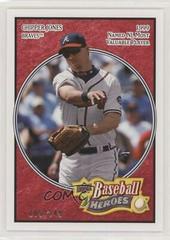 Chipper Jones [Red] #6 Baseball Cards 2008 Upper Deck Baseball Heroes Prices